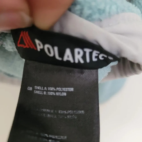 Vintage The North Face Women Fleece Jacket XL Multicolor 100% Polyester Full Zip - Picture 4 of 10